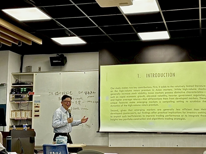 【演講】1150311 The High-volume Return Premium ── The Evidence from the Taiwan Stock Market圖片